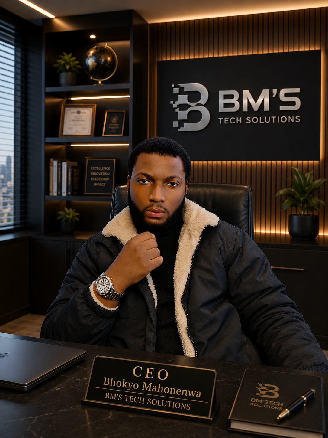 Bhokyo Mahonenwa, CEO of BM'S Tech Solutions