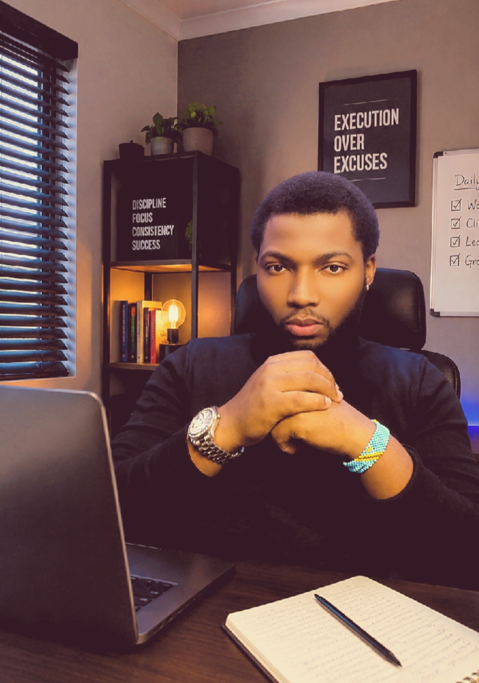 Bhokyo Mahonenwa, Founder and CEO of BM'S TECH SOLUTIONS